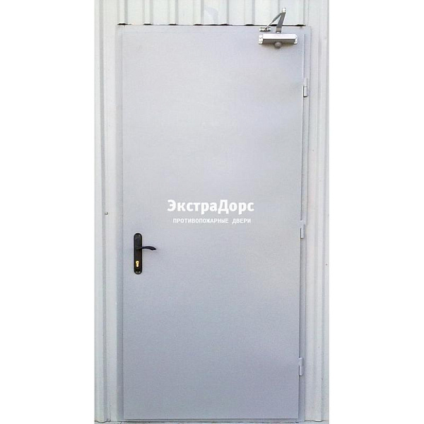 Противопожарная дверь EI 30 3 типа белая металлическая в Орехово зуево  купить