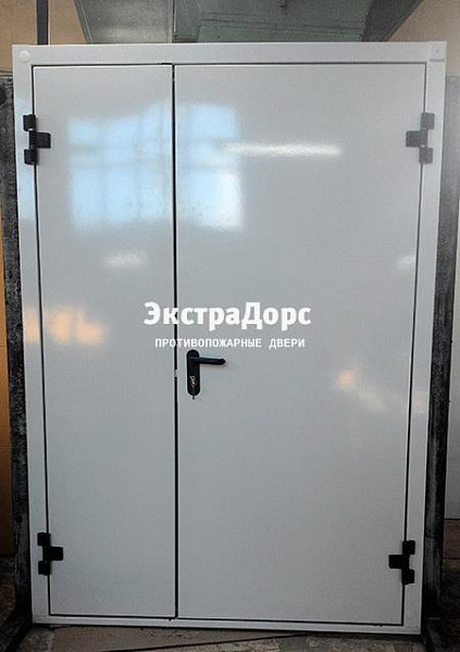 Противопожарная дверь EI 30 3 типа двупольная белая в Орехово зуево  купить