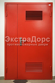 Противопожарные двери с решеткой от производителя в Орехово зуево  купить