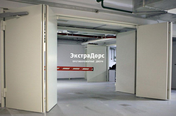 Складывающиеся автоматические противопожарные ворота в Орехово зуево  купить
