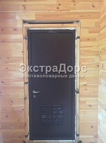 Противопожарные двери с решеткой от производителя в Орехово зуево  купить